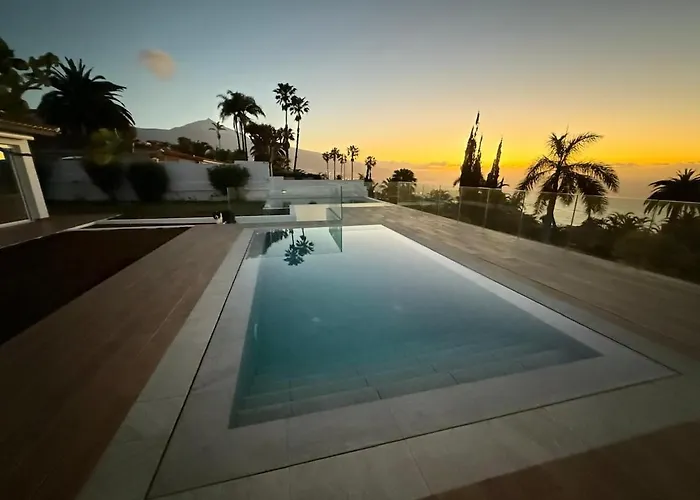Villa Tulipan Sunset Con Piscina Climatizada Santa Ursula (Tenerife)